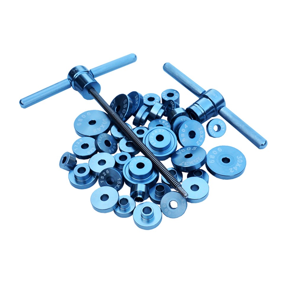 Bucklos Bicycle Headset And Bottom Bracket Bearing Press Tool Kit - Aluminum
