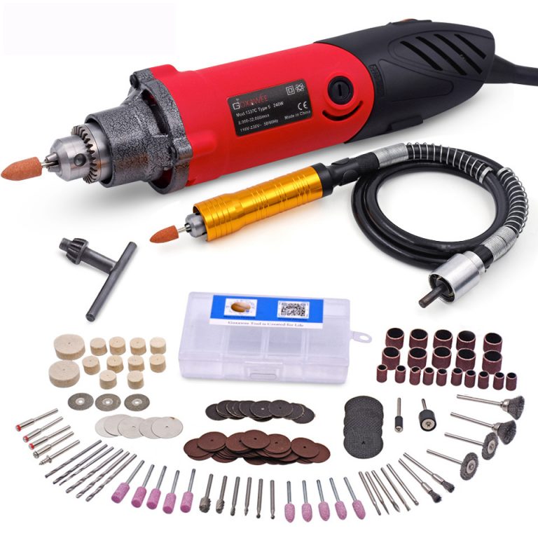 240W Mini Electric Drill 6 Position Variable Speed Dremel Rotary Tools ...