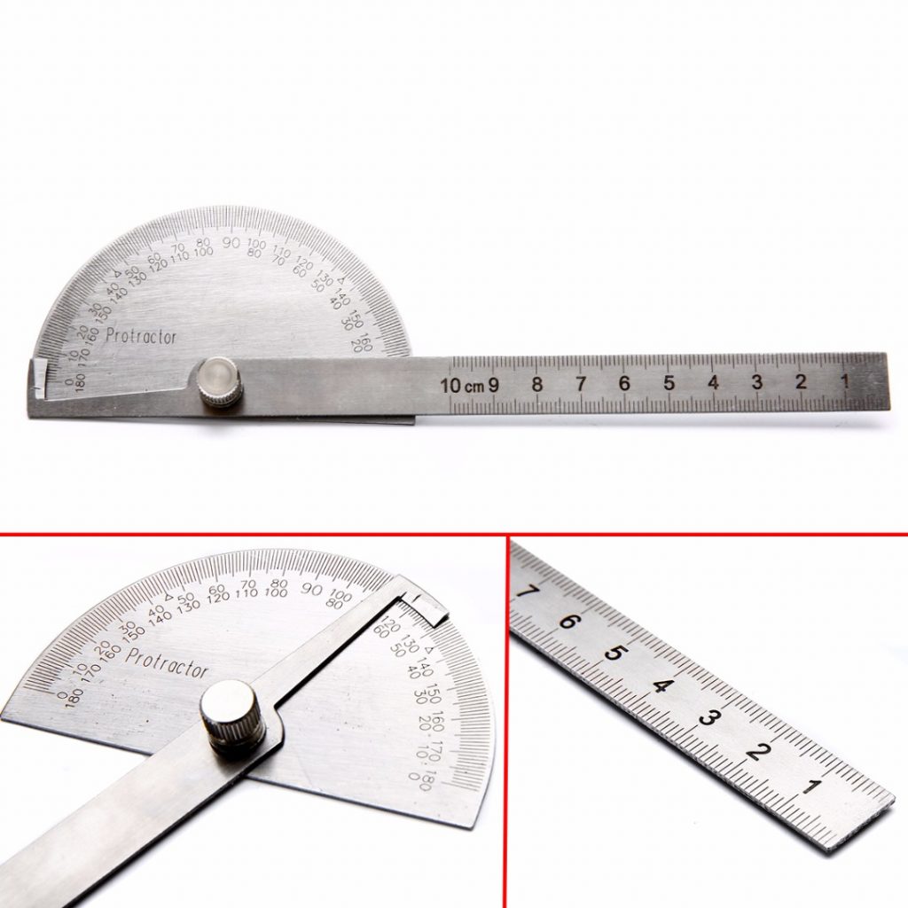 1pc Stainless Steel Angle Square Ruler Guage 90 Degree Grade 1 Angle ...