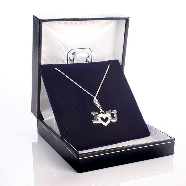 I Love You Necklace With Personalised Gift Box Tools Store